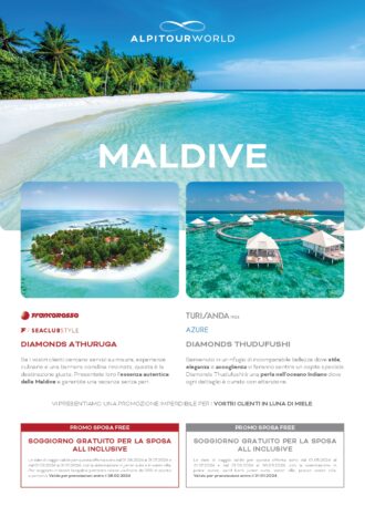 NUOVA PROMO SPOSI MALDIVE